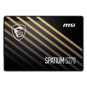 HD INTERNO SOLIDO 960GB MSI SPATIUM S270 2.5" SATA III 500MB/S / 450MB/S S78-440P130-P83 NEGRO