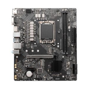 TARJETA MADRE MSI PRO H610M-G DDR4 LGA MATX DDR4 1700 911-7D46-097 NEGRO
