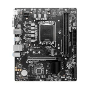 TARJETA MADRE MSI PRO B760M-E DDR4 LGA 1700 M-ATX 911-7D48-049 NEGRO