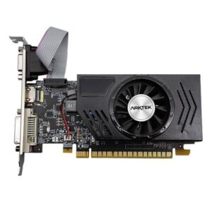 TARJETA DE VIDEO ARKTEK GEFORCE GT730 2GB 128BIT DDR3 700 MHZ AKN730D3S2GL1 NEGRO