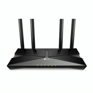 ROUTER TP LINK EX511(US1) 2.4 GHZ 5 GHZ AX3000 WI FI 6 DUAL BAND GIGABIT MESH PUERTOS LAN / WAN NEGRO