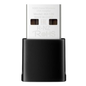 ADAPTADOR USB WI-FI MERCUSYS MA12N(EU) N300 300 MBPS 2.4 GHZ NEGRO