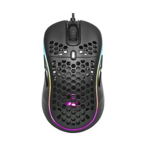 MOUSE GAMING RGB SHARKOON LIGHT2 S ALÁMBRICO USB 6200 DPI 4044951029303 NEGRO