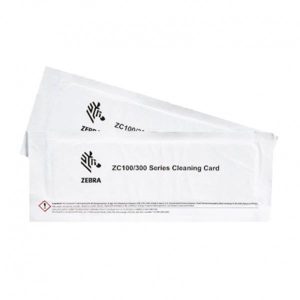 KIT DE LIMPIEZA ZEBRA ZC100/300 2 CARDS 105999-311-01