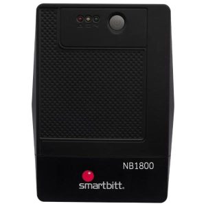 UPS SMARTBITT SBNB1800 1800VA 900W UPS LINEA INTERACTIVA 120VAC AVR USB 8 TOMAS NEGRO