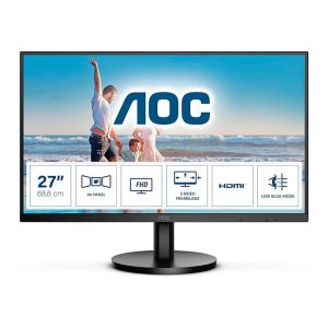 MONITOR 27 PULG AOC 27B3HM FHD 1920 X 1080 75 HZ HDMI VGA PLANO SLIM
