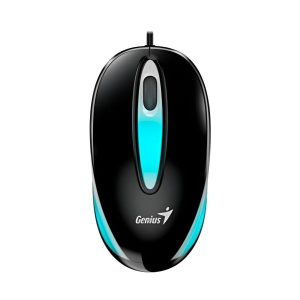 MOUSE RGB GENIUS RS2 DX-MINI ALÁMBRICO USB 1200 DPI 31010025400 NEGRO