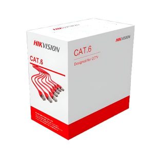 CABLE UTP CAT6 HIKVISION DS-1LN6OUSPE(O-STD) 305 METROS EXTERIOR 307400667 NEGRO