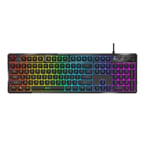 TECLADO GAMING RGB GENIUS K7 MEMBRANA ALÁMBRICO USB ESPAÑOL 31310056401 NEGRO