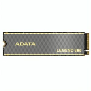 HD INTERNO SOLIDO 500GB ADATA LEGEND 860 M.2 2280 PCIE GEN4 X4 6000MB/S / 5000MB/S SLEG-860-500GCS NEGRO