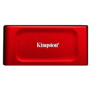 HD SOLIDO EXTERNO 2TB KINGSTON XS1000R USB 3.2 GEN 2 TIPO C 1050 MB/S 1000 MB/S SXS1000R/2000G ROJO