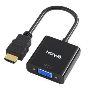 ADAPTADOR NOVA FAA321HV002C HDMI A VGA 0.15M NEGRO