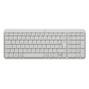 TECLADO LOGITECH K250 COMPACT MEMBRANA INALAMBRICO BLUETOOTH ESPAÑOL 920-013446 BLANCO