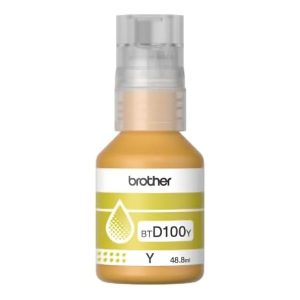 TINTA BROTHER BTD100YMEX INKJET UHY PARA MINI21TH ULTRA AMARILLO
