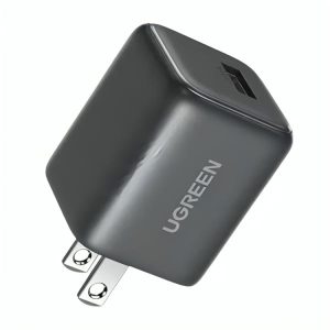 CARGADOR DE PARED UGREEN X518 18W GAN CARGA RAPIDA USB-A 75953