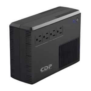 UPS CDP RUPR604 600VA/300W LINE INTERACTIVE 4 PUERTOS NEMA 5-15R MONTAJE EN PARED NEGRO