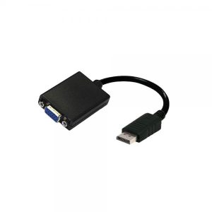 ADAPTADOR ARGOM DISPLAY PORT MACHO A VGA HEMBRA 6 PULG ARG-CB-0056