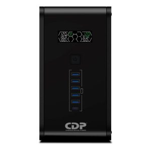 UPS CDP R-SMART1510 1500VA 900W UPS LINEA INTERACTIVA 120VAC AVR 10 TOMAS NEGRO