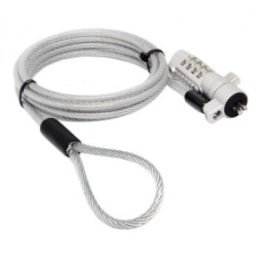 CANDADO DE SEGURIDAD UNNO TEKNO  PARA LAPTOP KL6010SV CON COMBINACION TIPO NOBLE