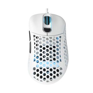 MOUSE GAMING RGB SHARKOON LIGHT2 200 ALÁMBRICO USB 16000 DPI 4044951030460 BLANCO