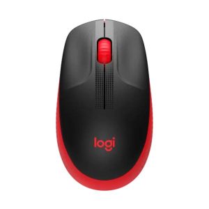 MOUSE LOGITECH  M190 INALÁMBRICO CON RECEPTOR NANO 1000 DPI 910-005904 ROJO