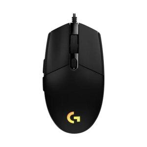 MOUSE GAMING RGB LOGITECH G203 LIGHTSYNC ALÁMBRICO USB 8000 DPI 910-005790 NEGRO
